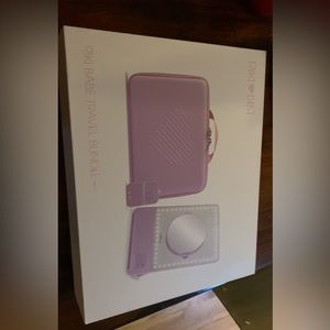 RIKI babe pink travel, LED mirror